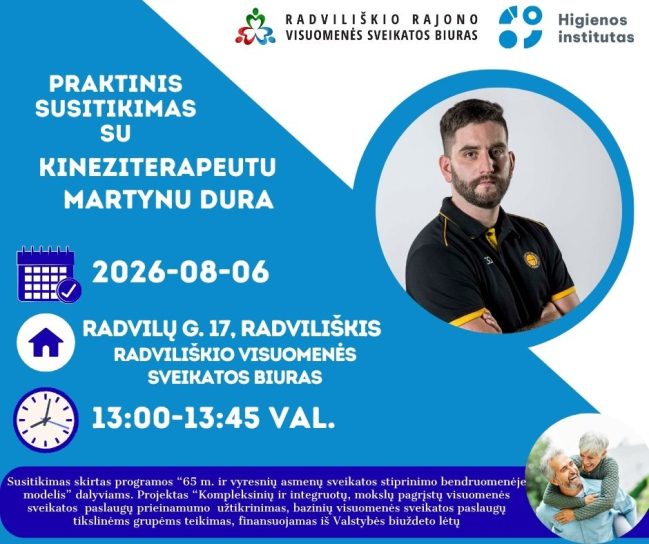 Treniruotė @ Radviliškio rajono visuomenės sveikatos biuras